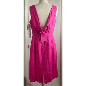 NWT Donna Morgan Petites Hot Pink Dress Size 12 - Perfect for Easter